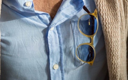 Sonnenbrille aus der Ray-Ban Kollektion in der Brusttasche